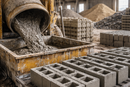 Valderci Malagosini Machado explica como a dosagem do concreto para blocos exige o equilíbrio técnico entre traço, granulometria e umidade para garantir máxima resistência e qualidade estrutural.